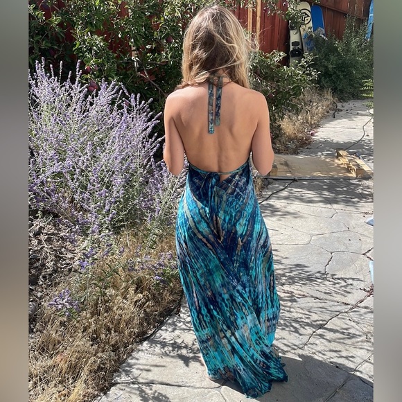 NWT Nectar Tie Dye Goddess Dress - Picture 6 of 13